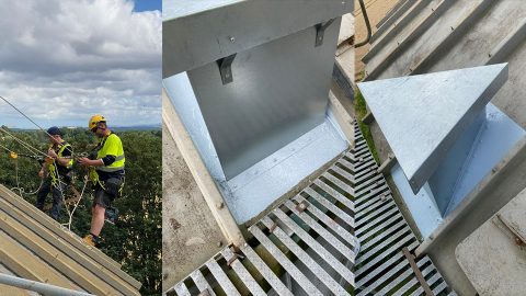 Project to add silo roof vents