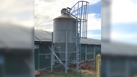 Safety Ladder System for any size silo